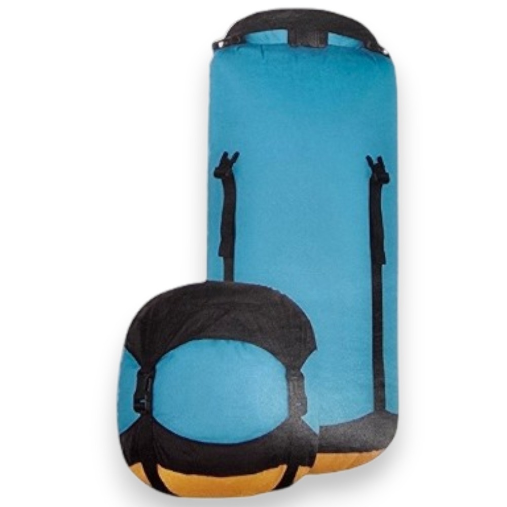 Sea to Summit eVac Compression Dry Bag 20L Waterproof Roll Top Atoll Blue
